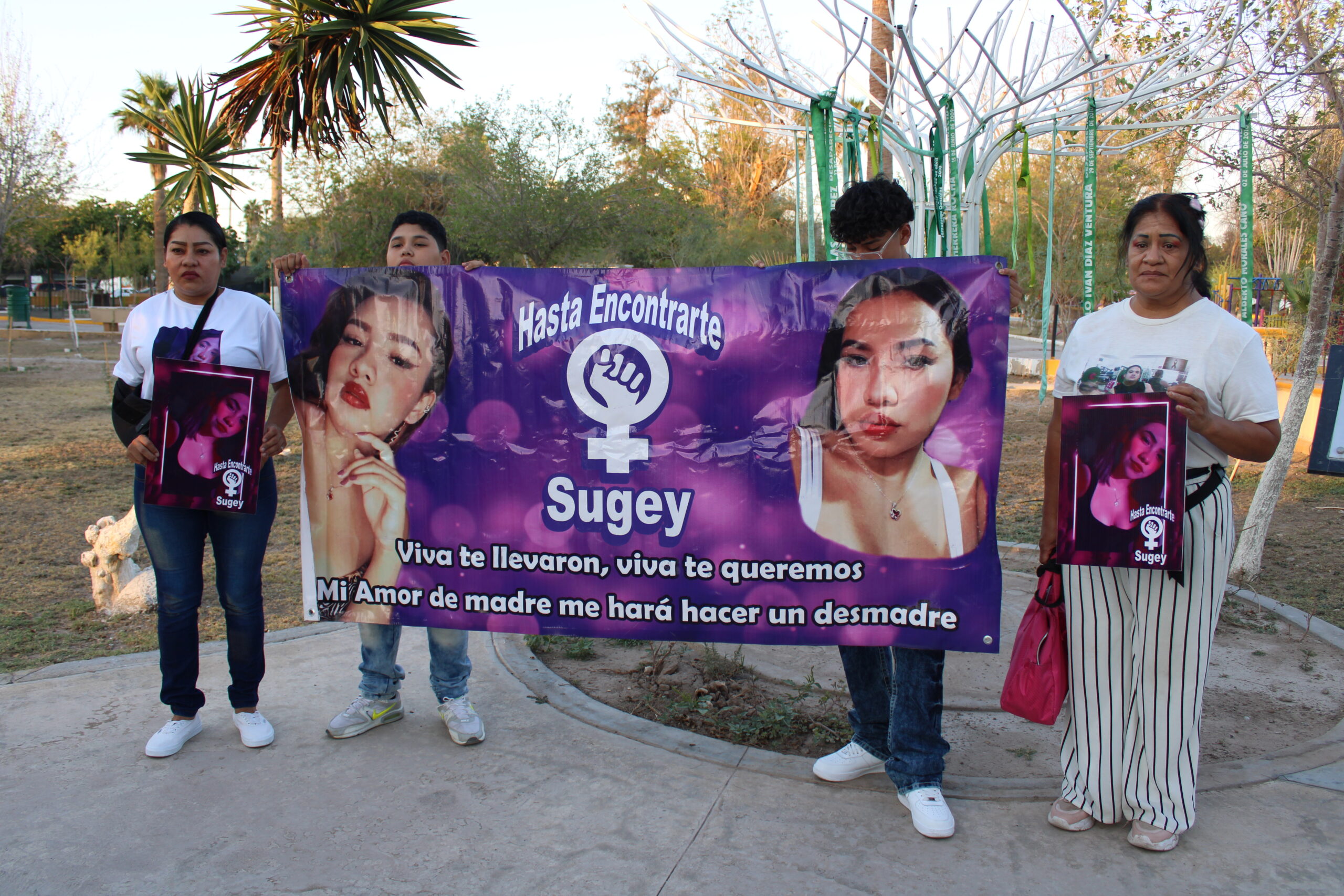 Familiares de Sugey Parra reiteran exigencia de encontrarla